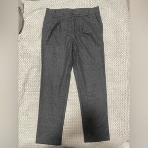 Barba Napoli women’s wool trouser with zip up and tie